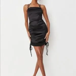 black satin dress missguided Missguided | Dresses | Missguided Black Satin Dress